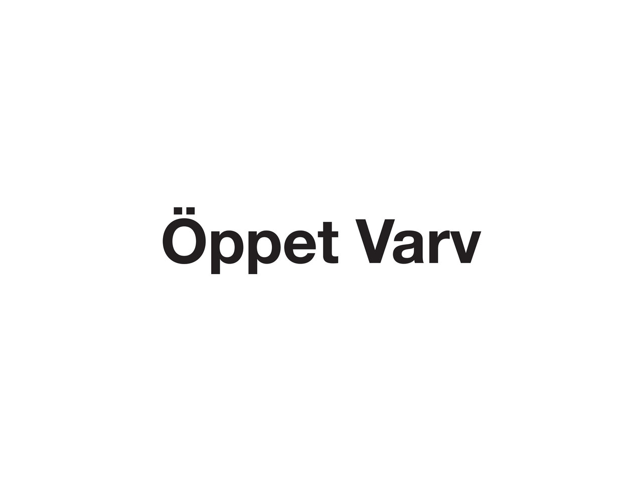 Öppet Varv logo