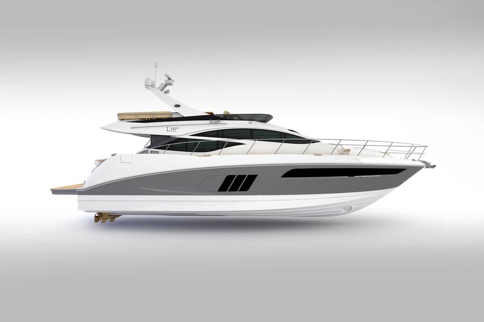 360 VR Virtual Tours of the Sea Ray L590 Fly