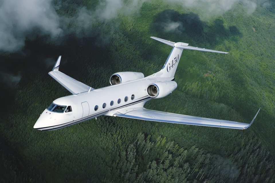 360 VR Virtual Tours of the Gulfstream G450 Elite