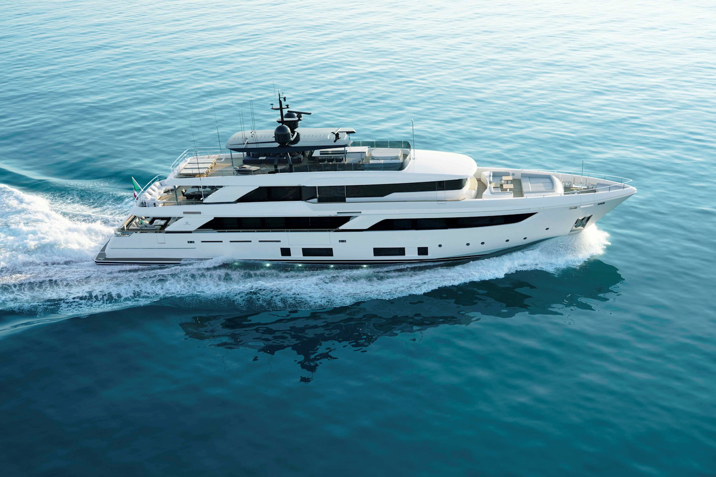 360 VR Virtual Tours of the Custom Line Navetta 42