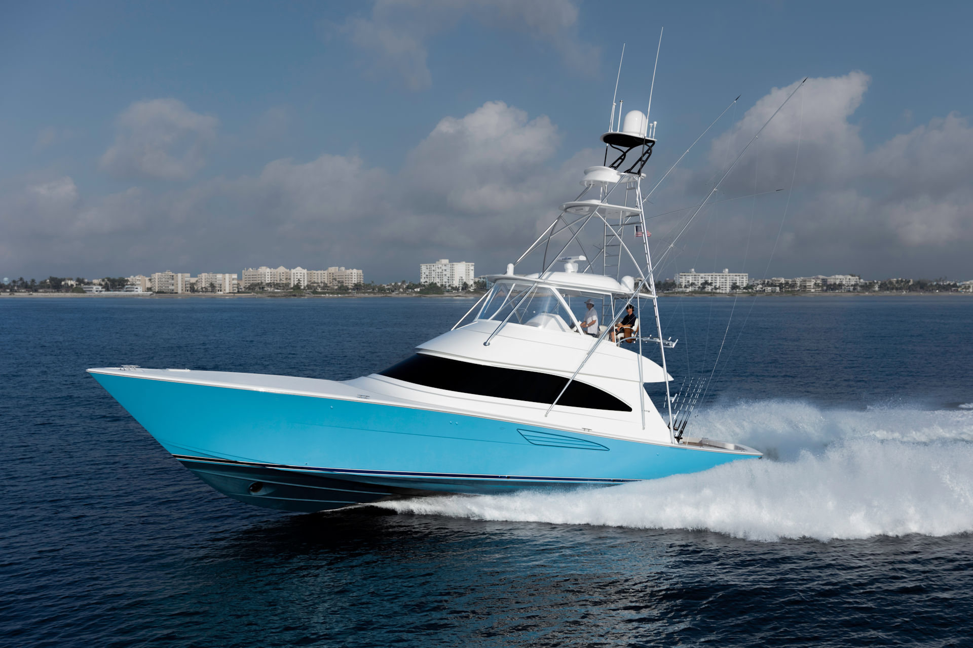 360 VR Virtual Tours of the Viking 58 Convertible