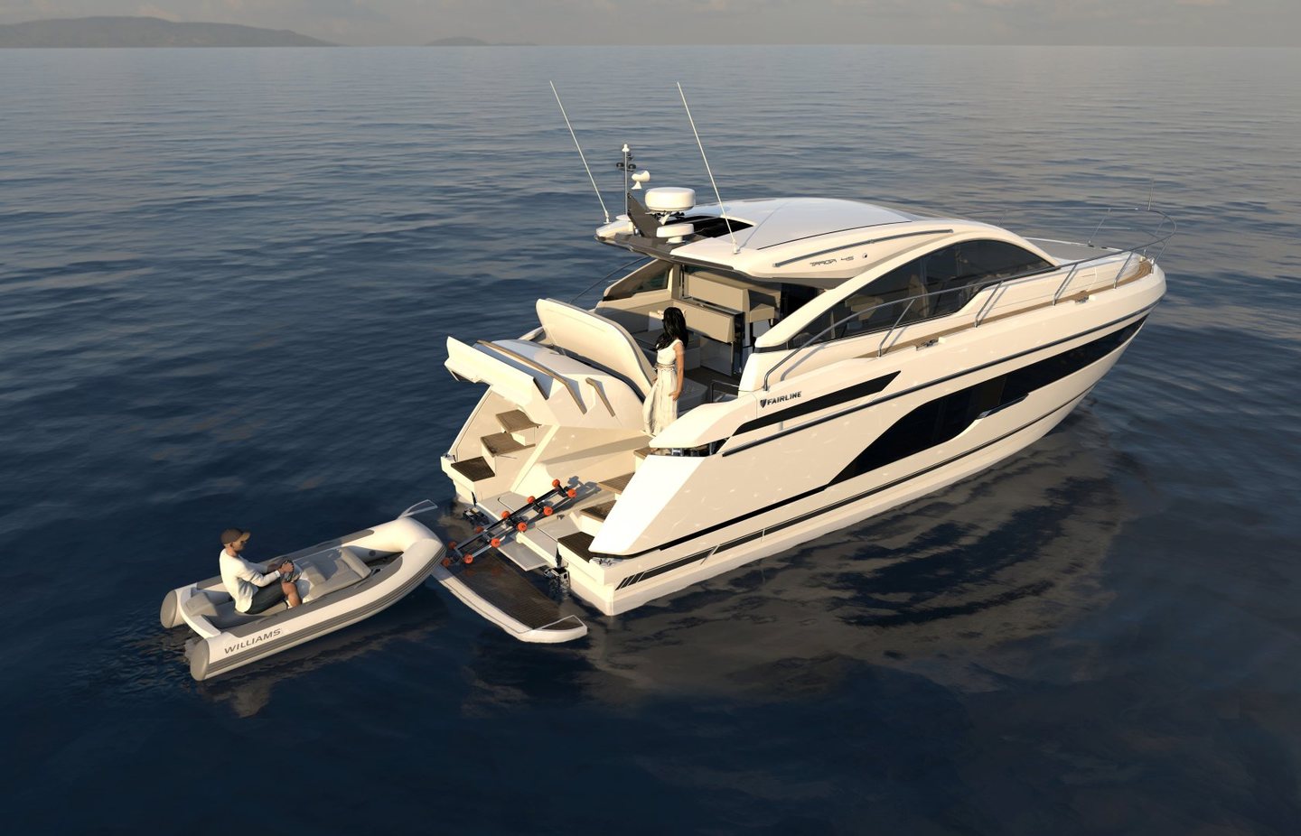 360 VR Virtual Tours of the Fairline Targa 45 GT