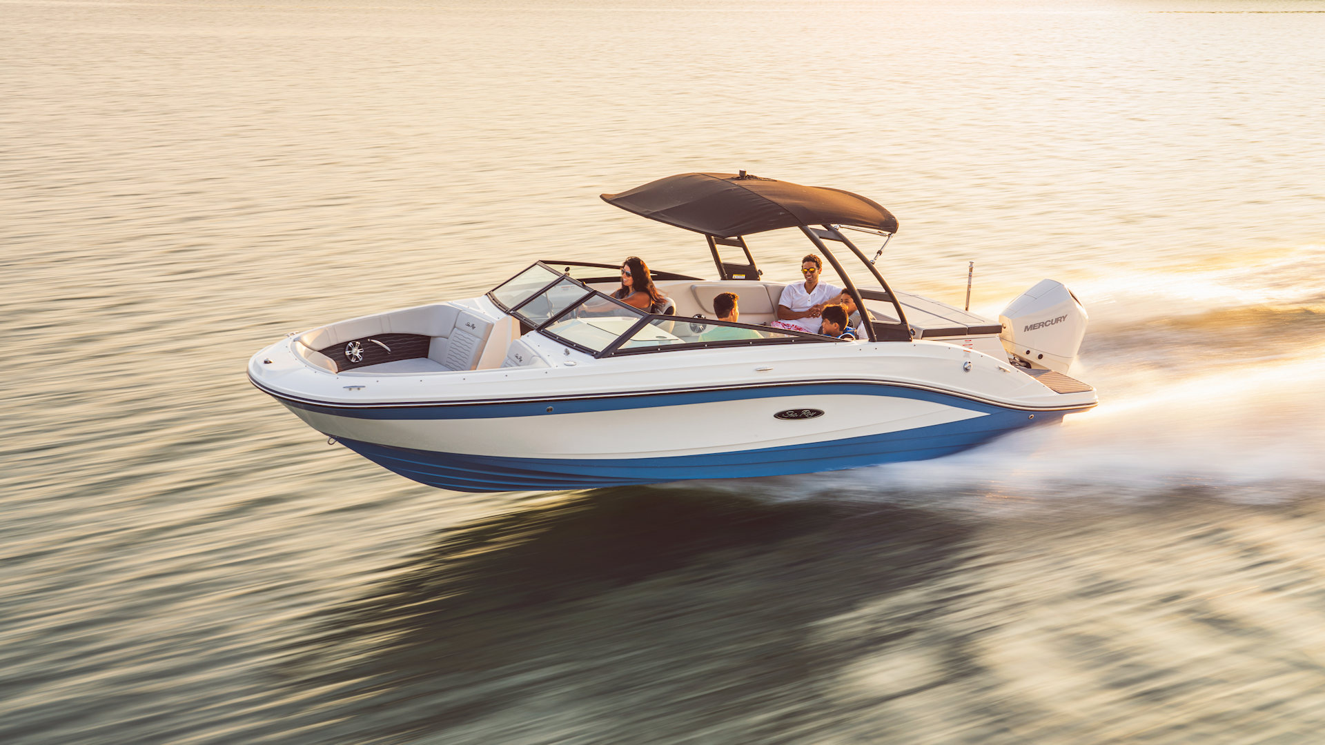 360 VR Virtual Tours of the Sea Ray SPX 230 Outboard