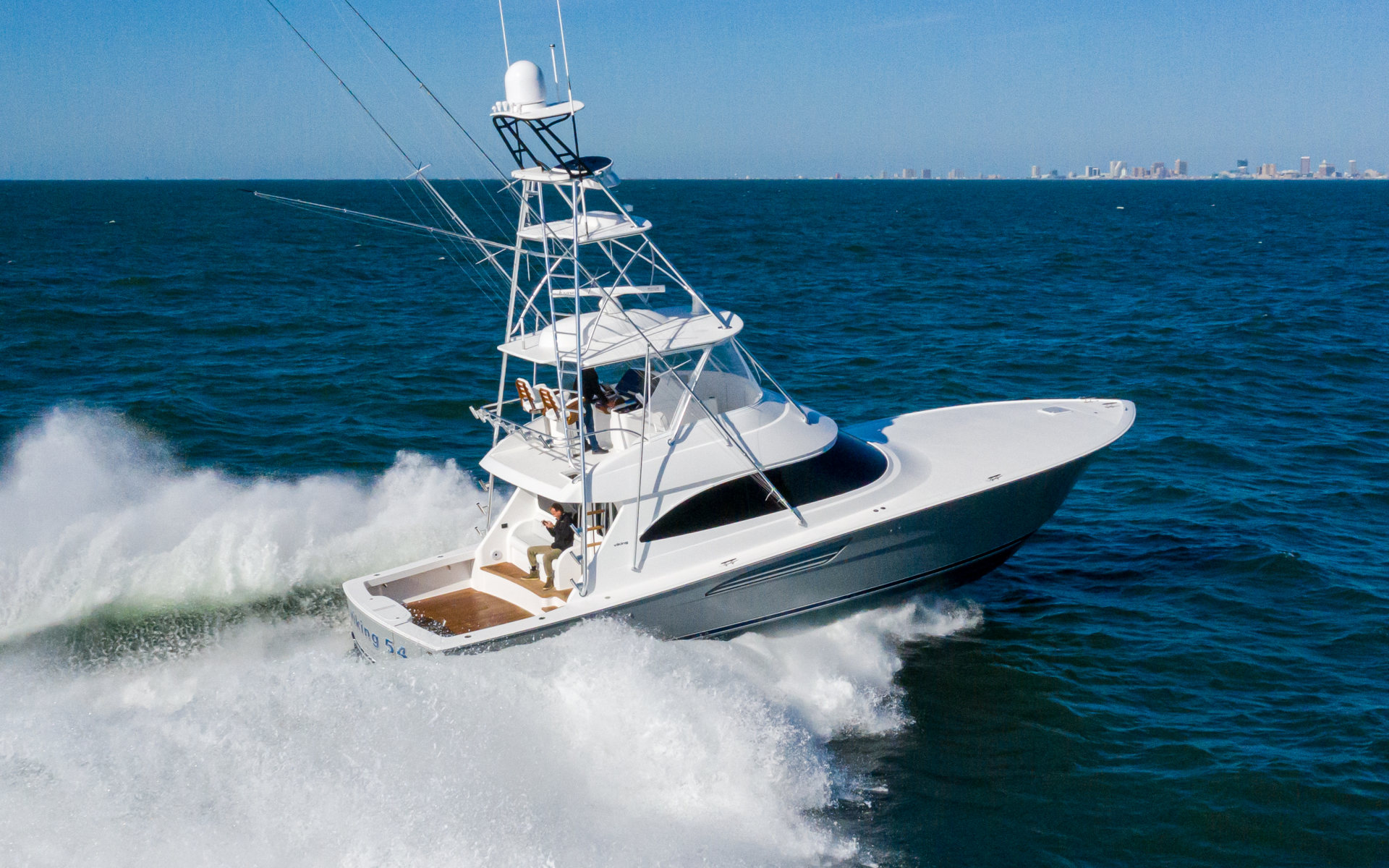 銀　約114g 2026 Viking 54 Convertible New Viking 54 Convertible Yacht For Sale