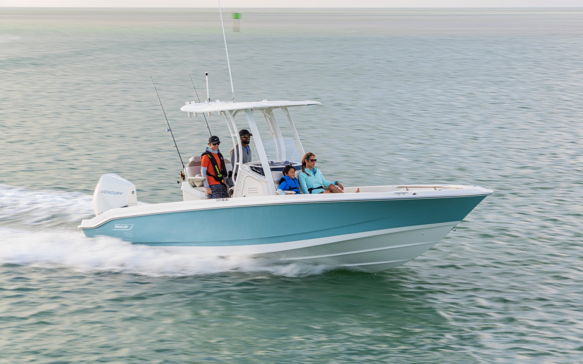 360 VR Virtual Tours of the Boston Whaler 250 Dauntless