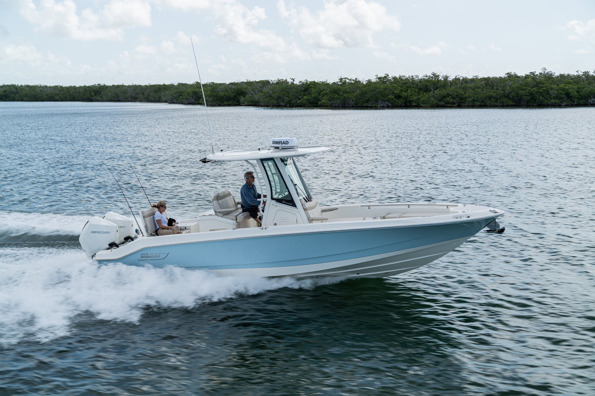 360 VR Virtual Tours of the Boston Whaler 280 Dauntless