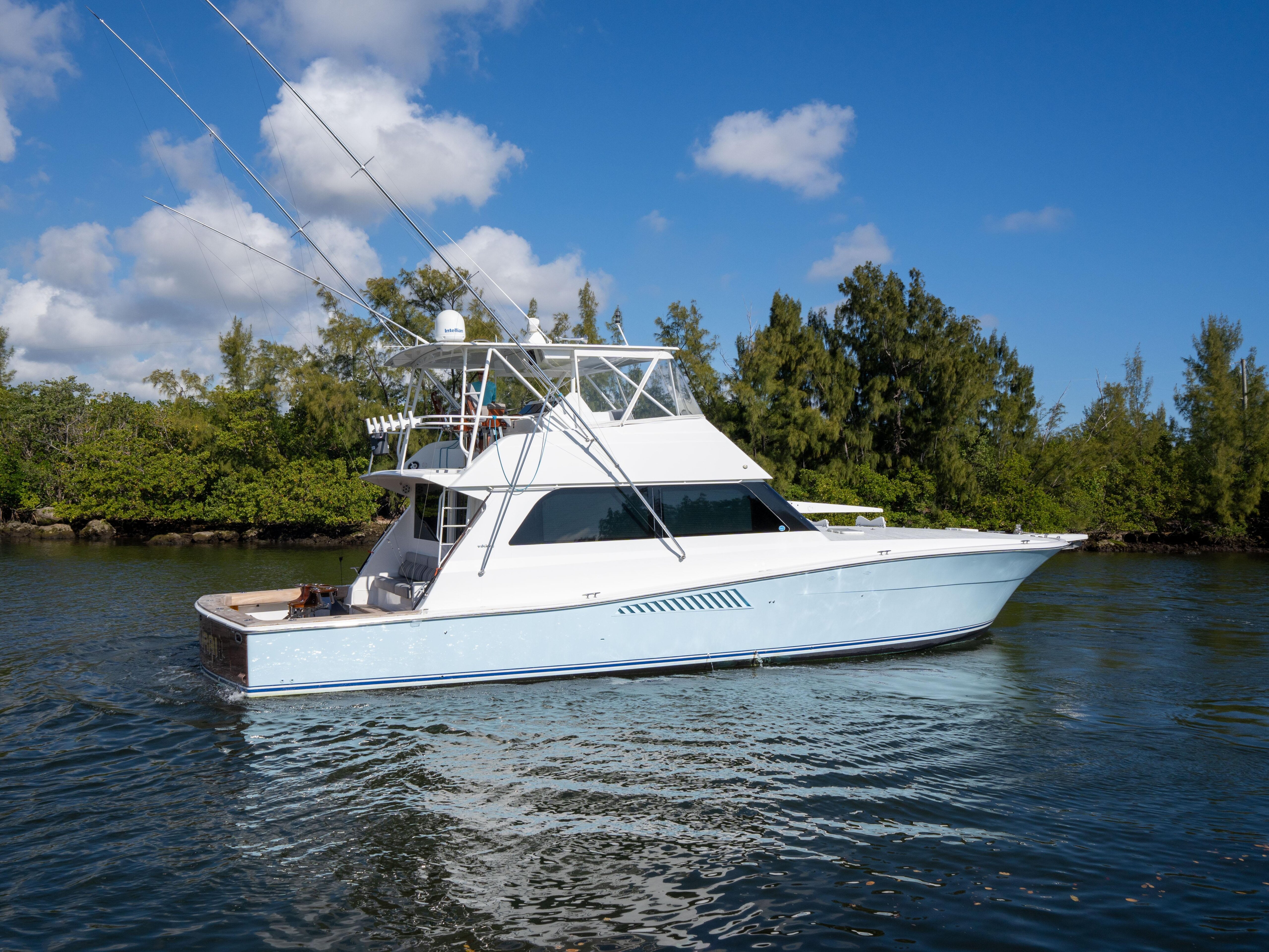 360 VR Virtual Tours of the 1998 Viking 58' Convertible 