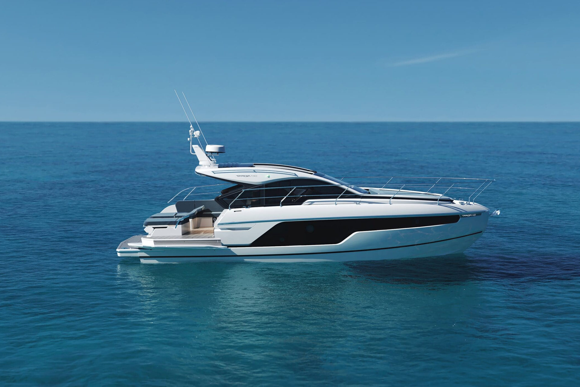 360 VR Virtual Tours of the Fairline Targa 40