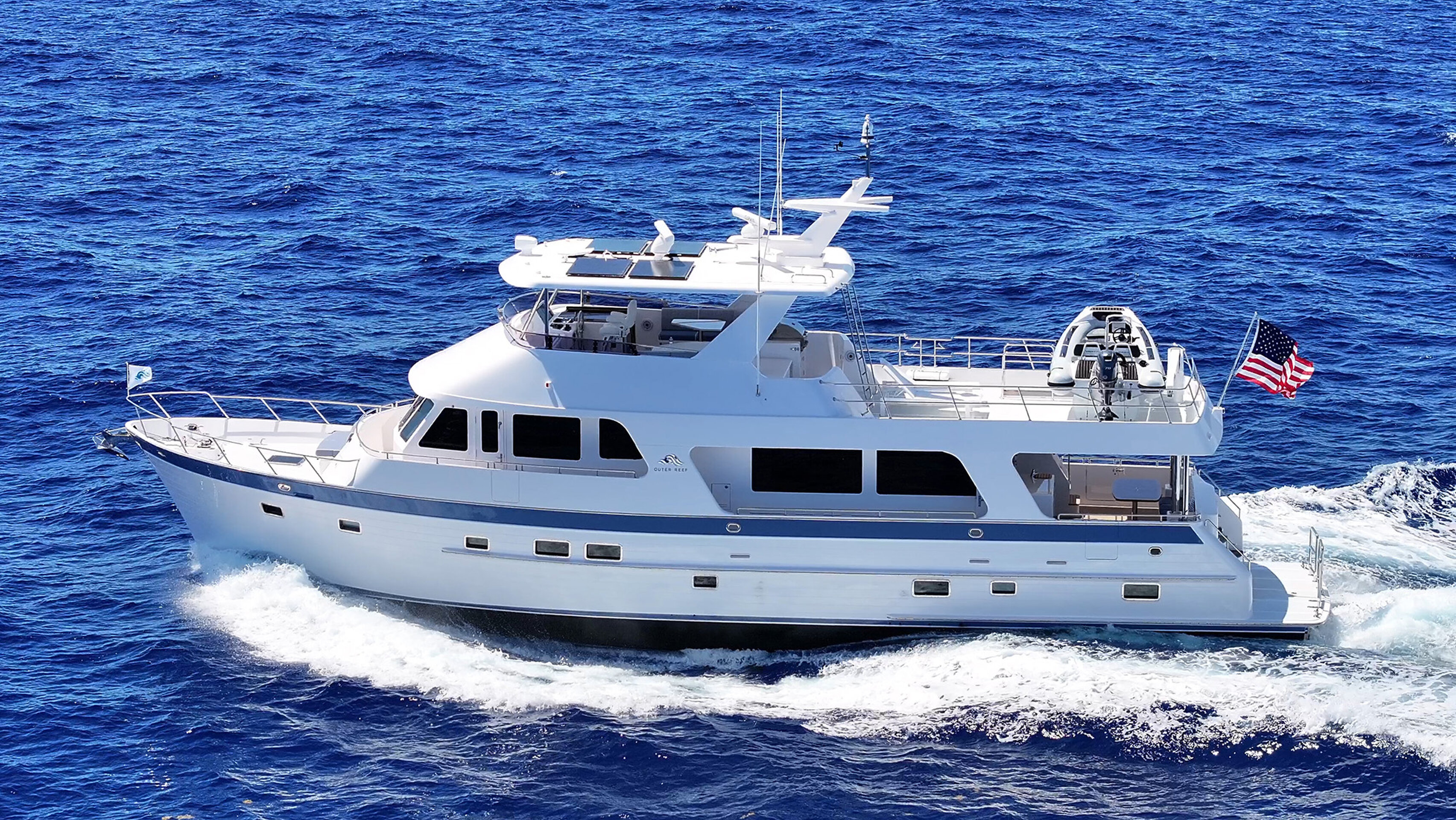 360 VR Virtual Tours of the Outer Reef 720 Motoryacht “KNOT STABLE”
