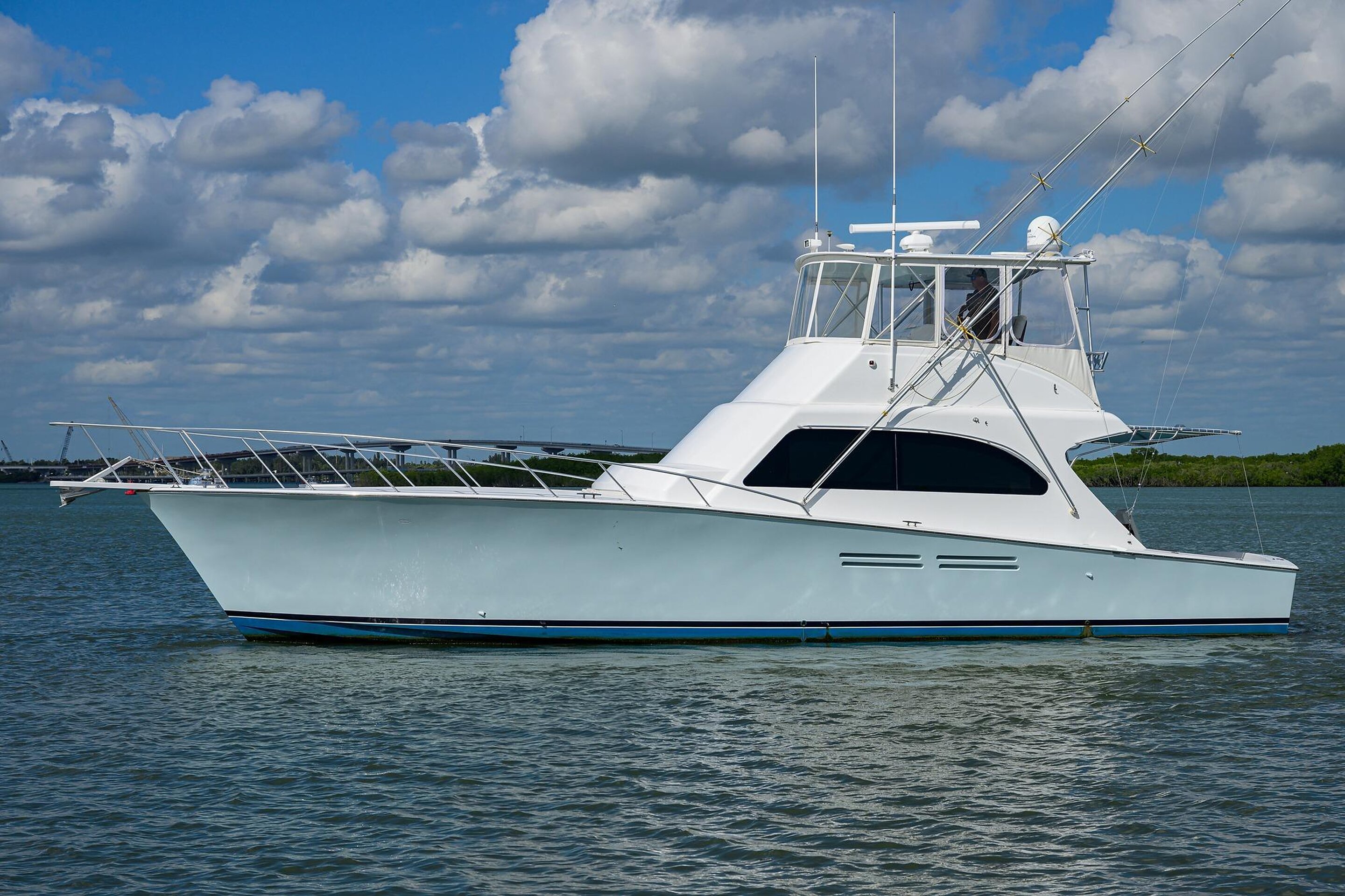 360 VR Virtual Tours of the 1998 Post 50' Convertible - 