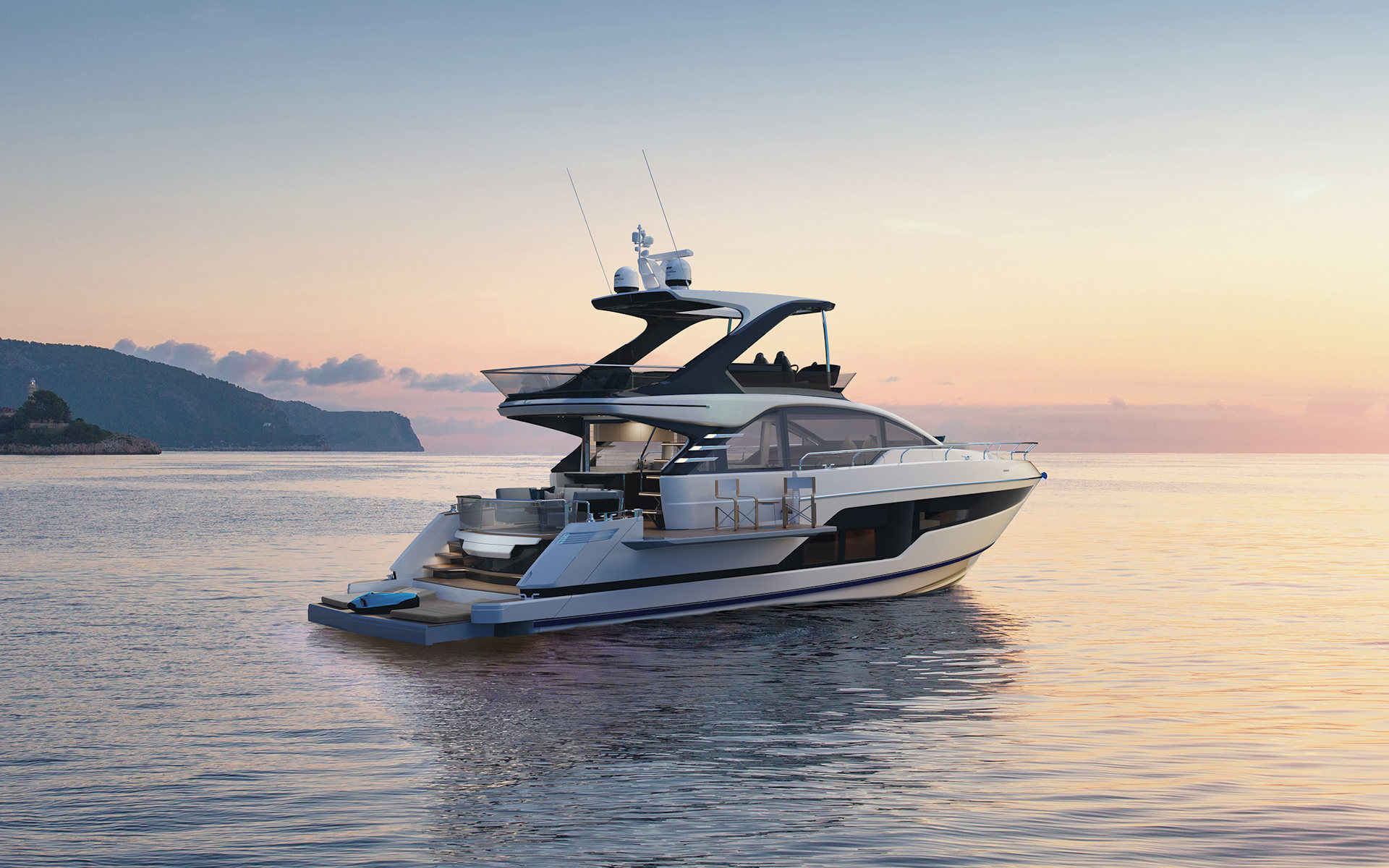 360 VR Virtual Tours of the Fairline Squadron 58