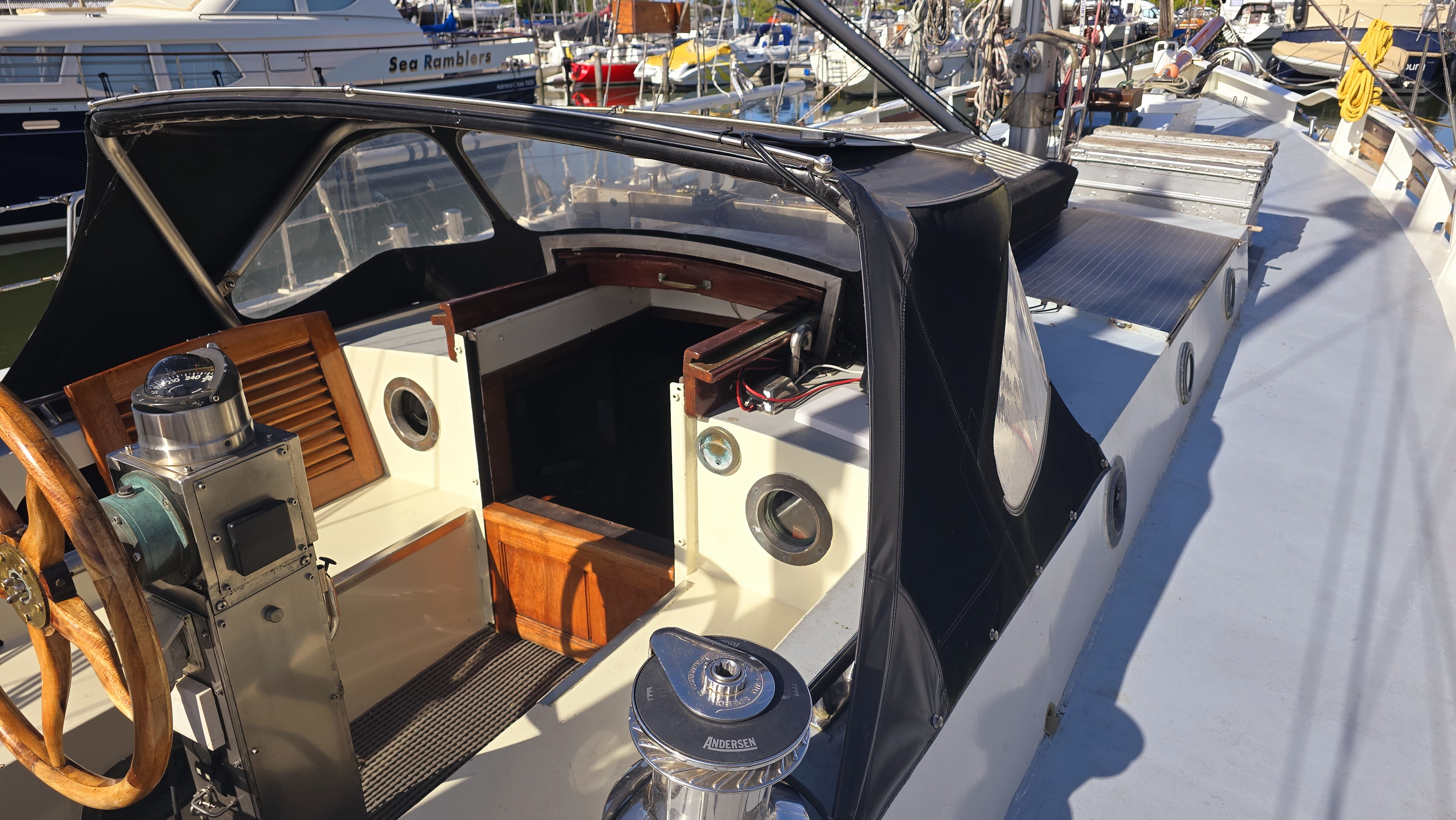 360 VR Virtual Tours of the Colin Archer 48 Ketch