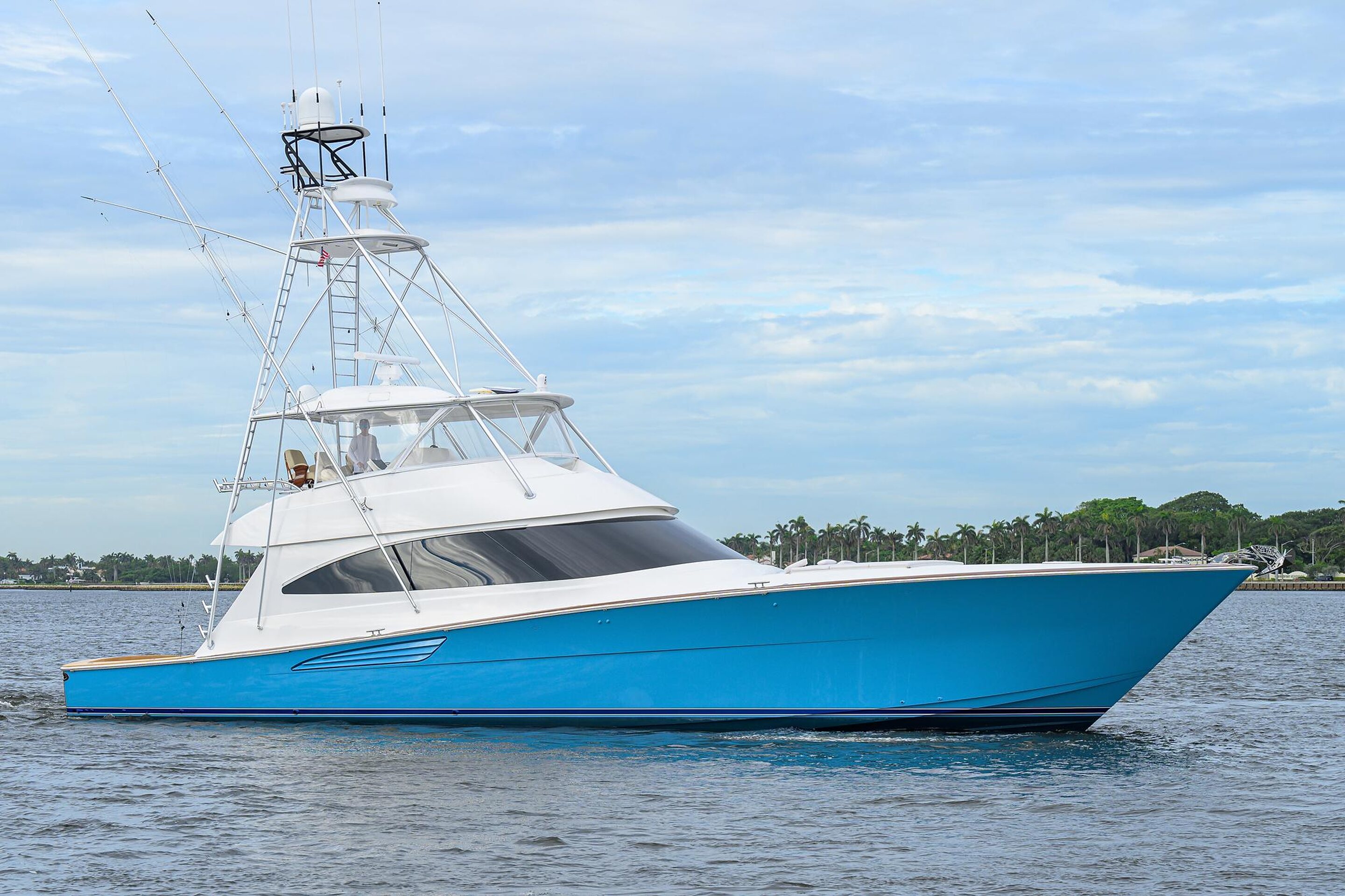 360 VR Virtual Tours of the 2018 Viking 72' Convertible 