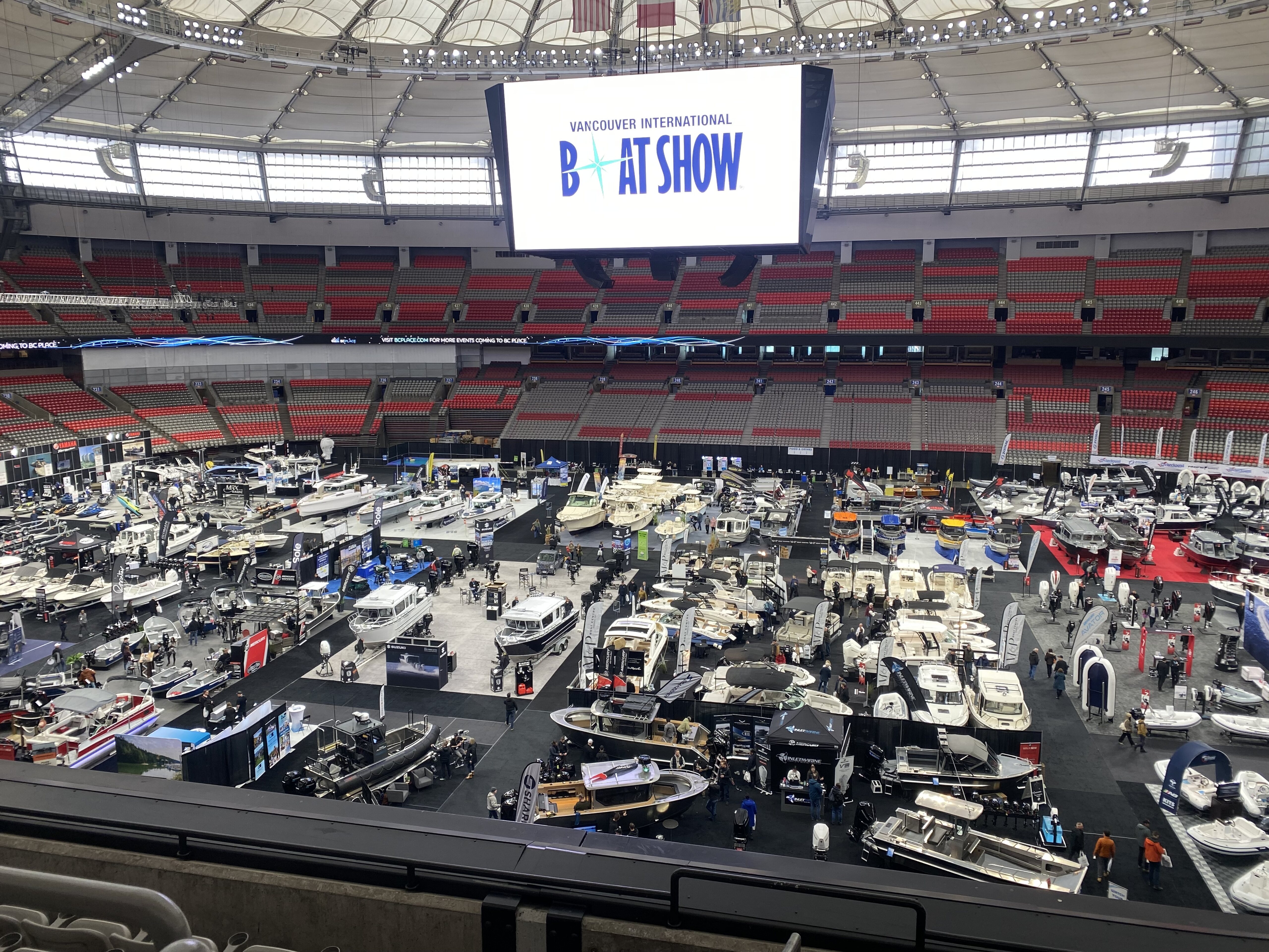 360 VR Virtual Tours of the VIBS 2025 M&P Boat Centre at BC Place