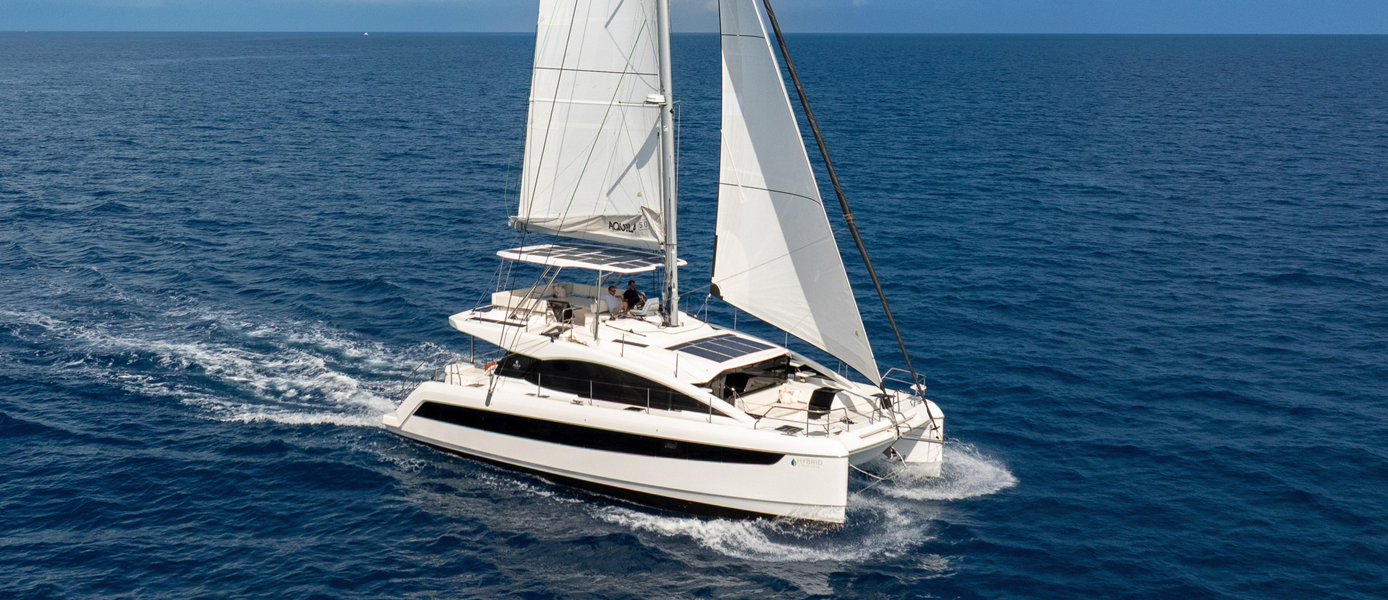 360 VR Virtual Tours of the Aquila 50 Sail