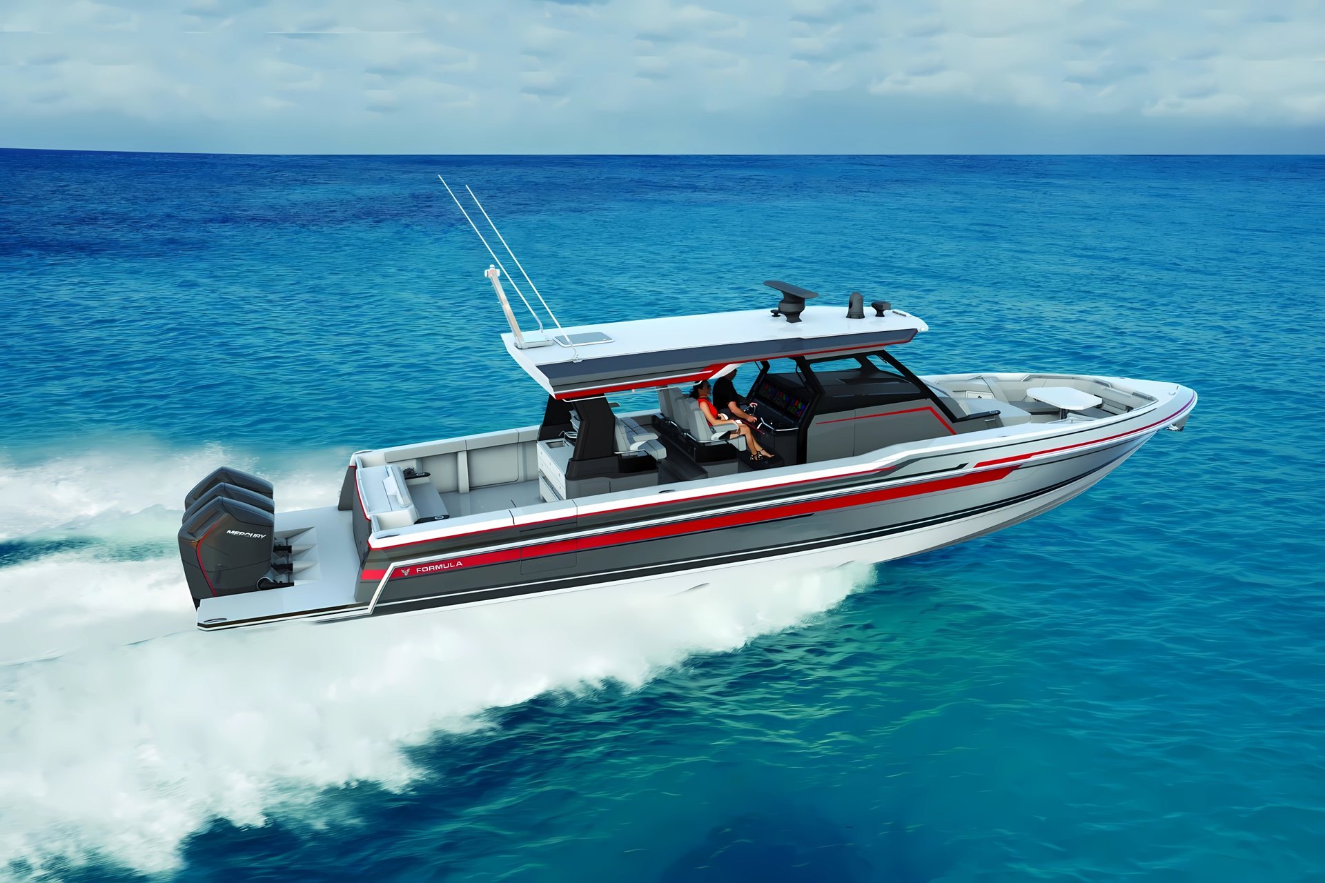 360 VR Virtual Tours of the Formula 457 Center Console Sport