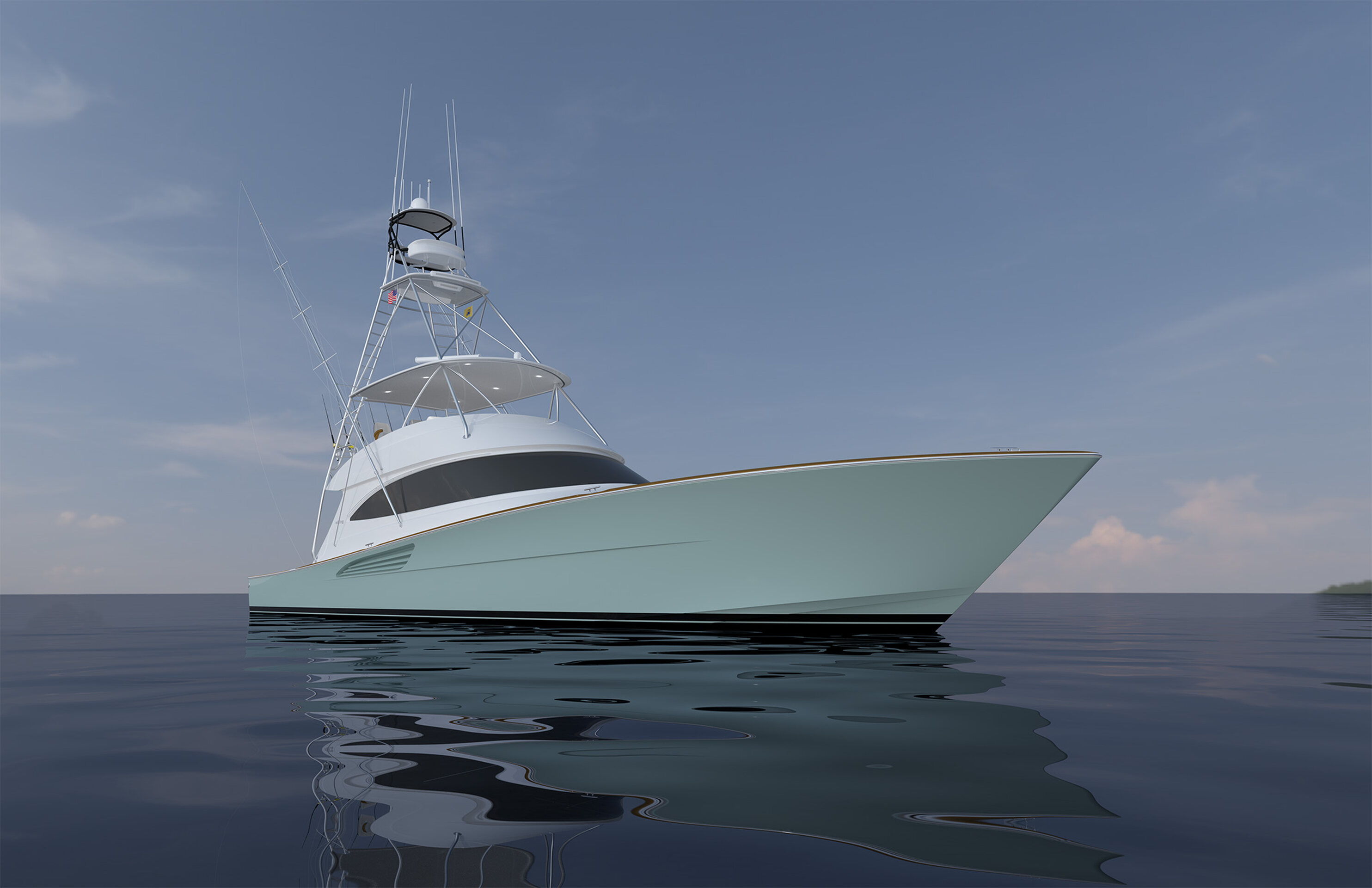 360 VR Virtual Tours of the Viking 74 Convertible