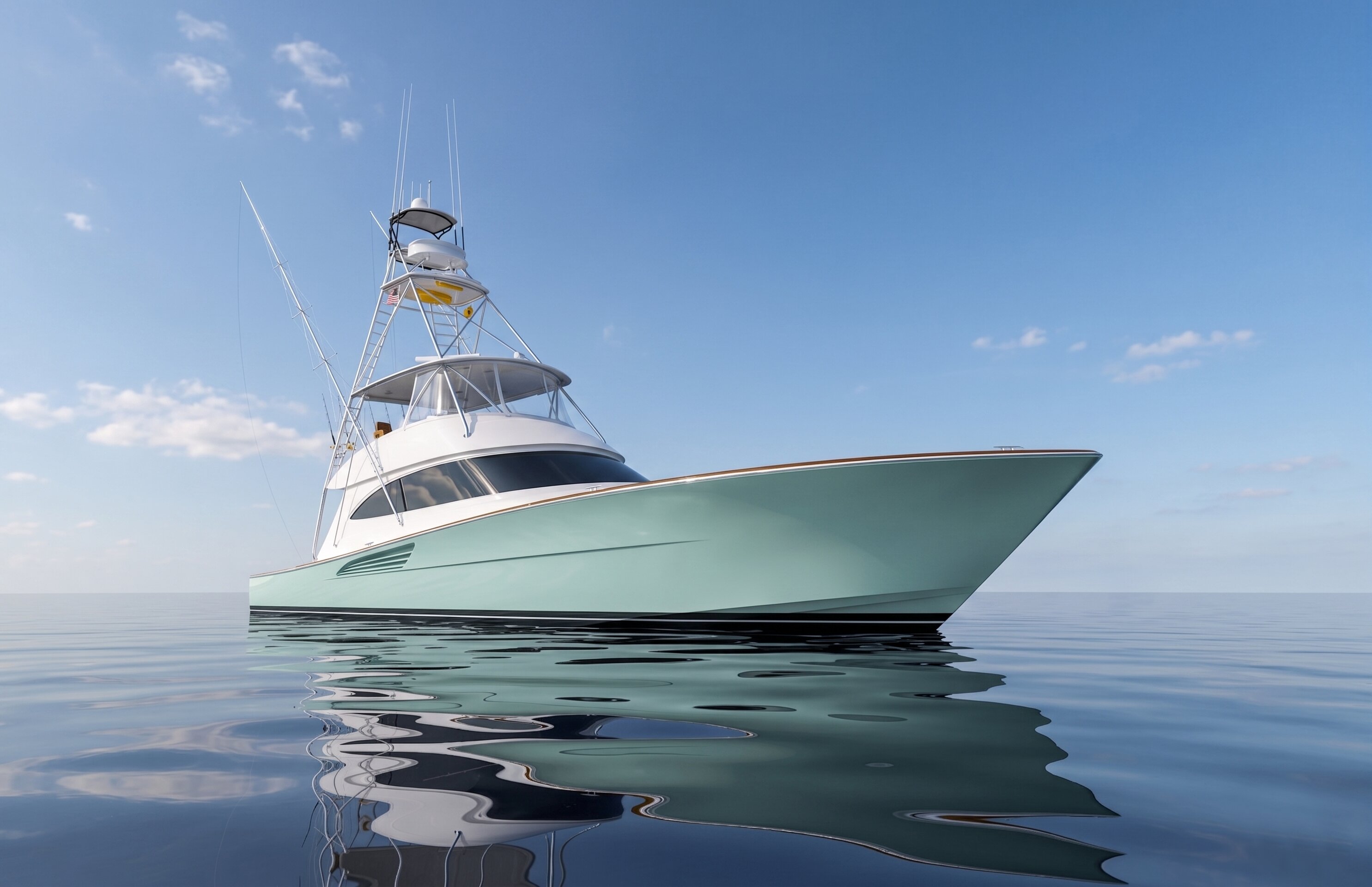 360 VR Virtual Tours of the Viking 74 Convertible