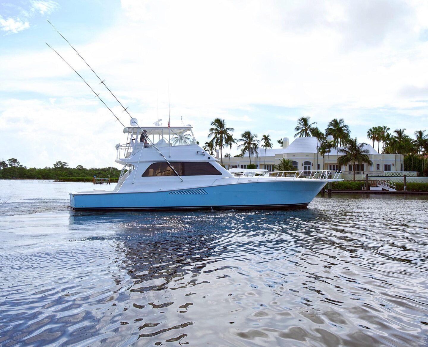 360 VR Virtual Tours of the 1997 Viking 58' Convertible 