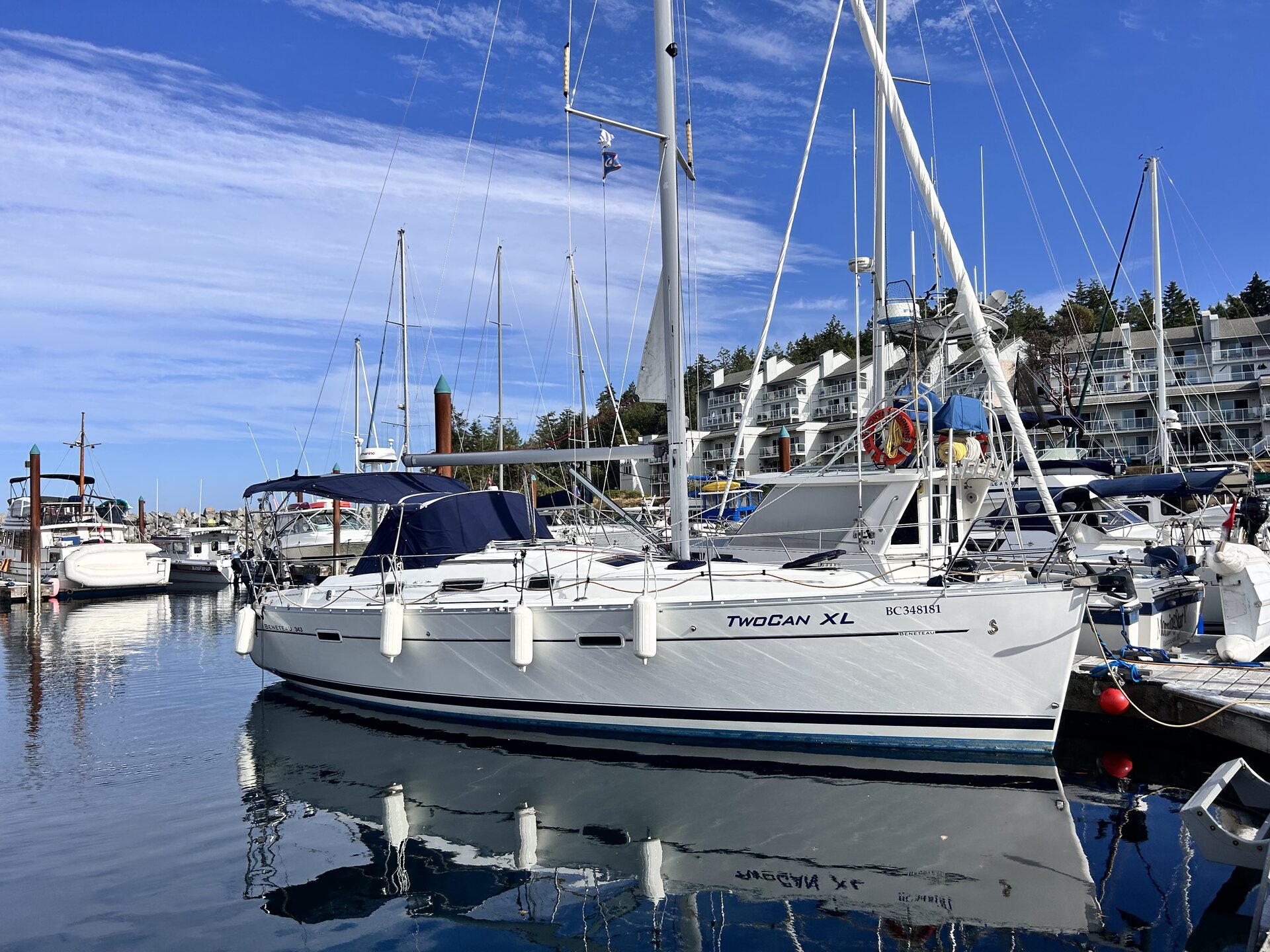 360 VR Virtual Tours of the Beneteau 343