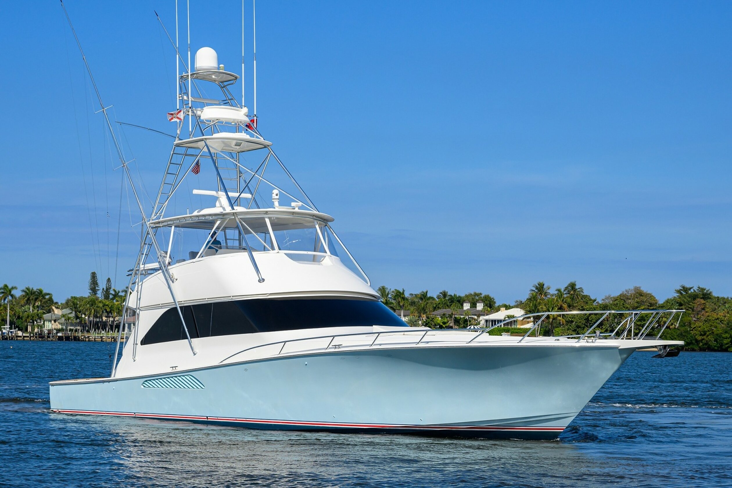 360 VR Virtual Tours of the 2008 Viking 68' Convertible - 